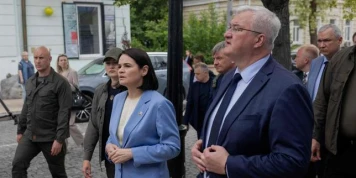 En Ukraine, la visite de l’opposante biélorusse Svetlana Tsikhanovskaïa acte un net durcissement face au régime de Minsk