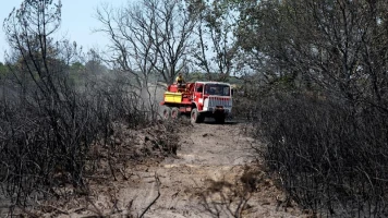 Incendies en France: un pompier des Bouches-du-Rhône est mort "dans l'exercice de ses fonctions"