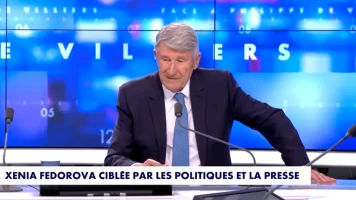 Pour défendre Xenia Fedorova, Philippe de Villiers ose un parallèle douteux avec Raphaël Glucksmann et Rima Hassan