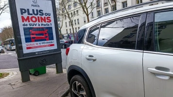 Les Parisiens soutiennent à près de 55% l'augmentation de 300% des frais de stationnement pour les SUV