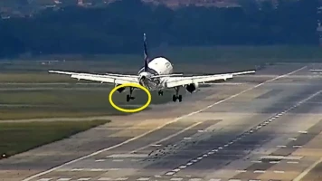 Airbus A319 de LATAM perd une roue à Rio, atterrit en sécurité à Sao Paulo