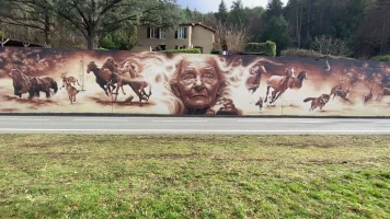 Festival de La Teinturerie: Fresque Murale en Concours Golden Street Art