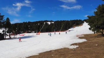 Station de ski prospère malgré la sécheresse grâce à ses canons