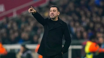 Xavi, entraîneur du Barça, irrité par les questions sur le départ de Mbappé au PSG