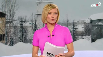 Maya Lauqué: Brillante Débutante au Journal de 20 Heures sur France 2
