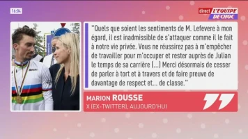 Marion Rousse réfute les accusations de fêtes et d'alcool de Lefévère