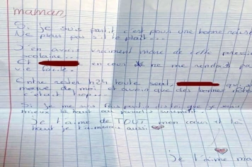 Émotion suite à la lettre de départ d'Océane, 13 ans, du Collège Pierre Fouché