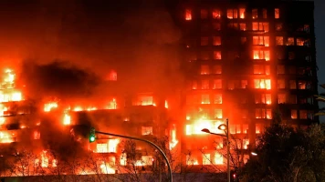 Incendie majeur à Valence: 4 morts, 14 blessés et 19 disparus