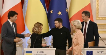 Solidarité mondiale avec l'Ukraine: soutien de l'UE, de l'Italie et du Canada