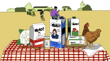 Sept producteurs expriment leur gratitude pour 'Les éleveurs vous remercient!'