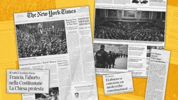 Analyse des médias internationaux sur la journée historique en France