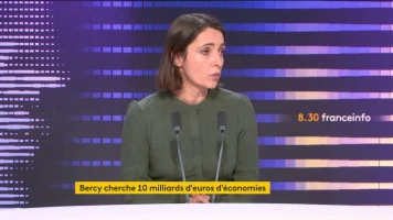 Entretien avec Sophie Binet, Secrétaire Générale de la CGT sur Franceinfo