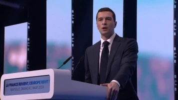 Jordan Bardella réagit aux attaques de Renaissance avant les élections européennes