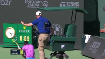 Quart de finale à Indian Wells interrompu par essaim d'abeilles