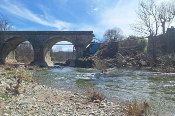 Effondrement du pont de Chamborigaud: Organisation et Réactions
