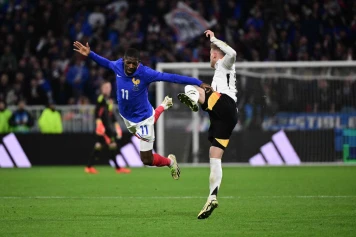 Défaite de l'équipe de football française face à l'Allemagne en match amical