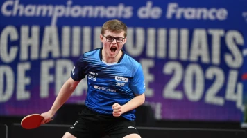 Finale époustouflante de tennis de table à Montpellier, France