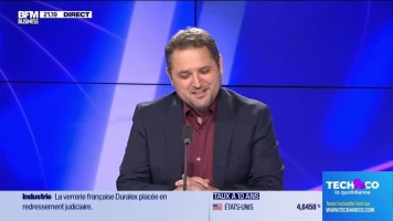 Dali Kilani présente Flex AI sur Tech & Co, BFM Business, Avril 2024