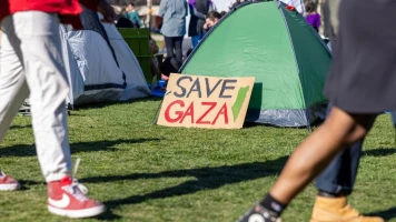 Manifestations pro-Palestine sur les campus américains suite à la guerre à Gaza