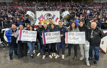 Bad Gones de l'Olympique Lyonnais fait un don généreux à SOS Calvaires