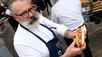 Les plats végétariens du chef Stéphane Chicheri pour les Jeux olympiques à la Concorde