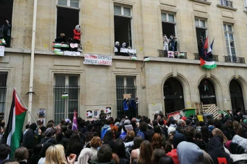 Les étudiants de Sciences Po mettent en lumière la situation à Gaza dans un contexte d'agitation politique