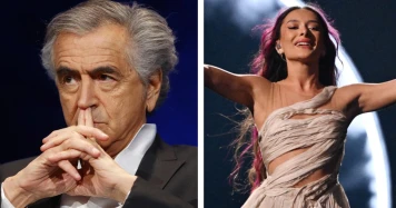 Bernard-Henri Lévy soutient Eden Golan à l'Eurovision 2024