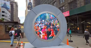 Une installation artistique relie New York et Dublin : Défis et triomphes au milieu de la controverse