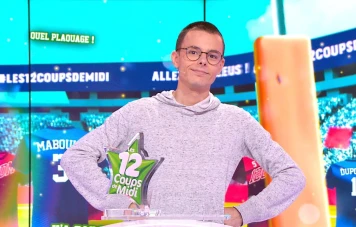 Emilien, champion record des '12 coups de midi' avec 1.039.071 euros de gains