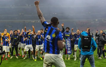 Célébration du titre de l'Inter Milan: Marcus Thuram, star montante