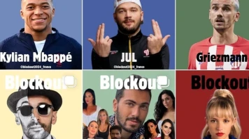 Block Out" en France: Boycott de personnalités silencieuses sur Gaza