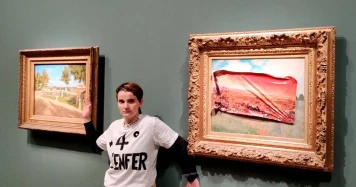Activiste écologiste arrêtée pour vandalisme au musée d'Orsay