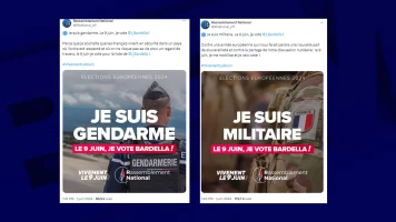 RN encourage les militaires à voter pour Bardella, suscite le mécontentement