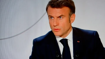 Macron discute des élections européennes et de l'Ukraine sur TF1 et France 2