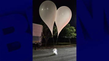 Corée du Sud: 600 ballons de déchets de la Corée du Nord signalés