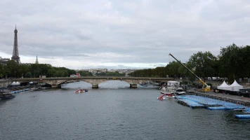 Qualité de l'eau empêche l'entraînement de l'équipe de natation française