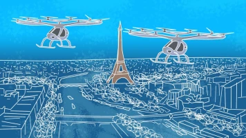 Projet de Taxis Volants pour les Jeux de Paris 2024 en Difficulté