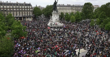 Manifestations en France contre l'arrivée au pouvoir de Marine Le Pen