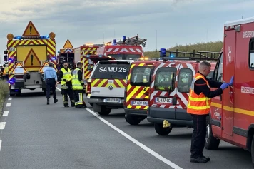 Accident de voiture tragique dans l'Eure-et-Loir : 7 morts, 2 blessés