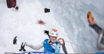 Coupe du Monde d'Escalade sur Glace à Champagny-en-Vanoise