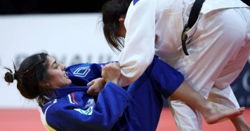 Shirine Boukli en Finale des -48 kg au Grand Chelem de Paris