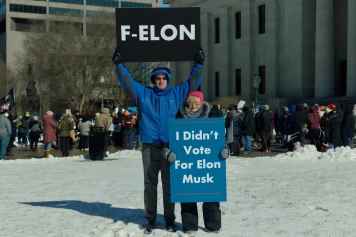Manifestations du 17 février 2025 : 'No Kings Day' contre Trump et Musk
