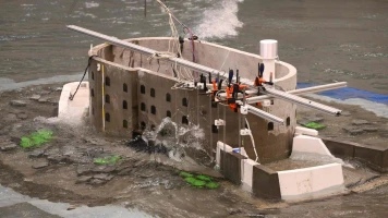 Rénovation du Fort Boyard : Études sur les Vagues à Ostende