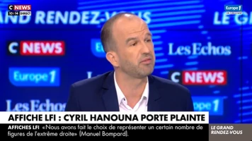 Manuel Bompard reconnaît l'erreur d'une affiche controversée sur Cyril Hanouna