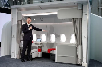 Air France dévoile sa nouvelle première classe 'La Première' à Paris