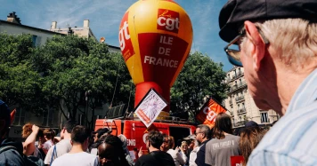 Agression d'un syndicaliste CGT après le défilé du 1er Mai à Paris