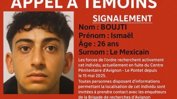 Fugueur en cavale : Ismaël B. recherché après l'évasion suite aux obsèques de son frère