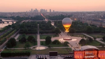 Vasque Olympique Paris 2024 : Envol Spectaculaire au Jardin du Louvre