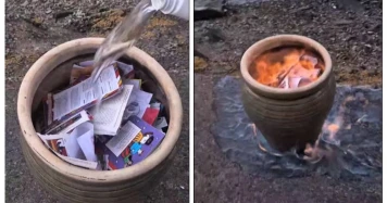 Incendie de livres pour enfants à Lorient : Un acte choquant des militants d'extrême droite
