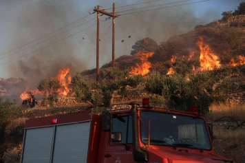 Incendies en Grèce : Évacuation d'urgence à Ierapetra et Agia Fotia